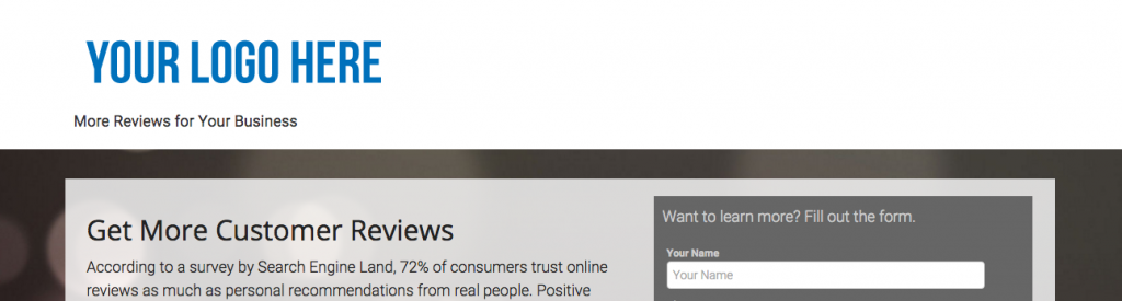 lead gen page logo