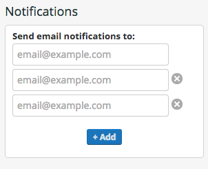 notifications multi address